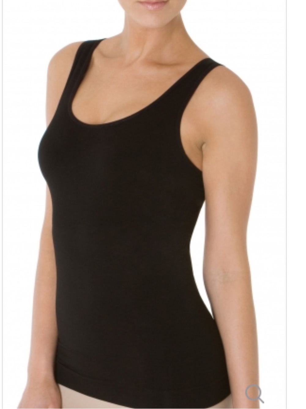 Skinnygirl Black Scoop Neck Tank